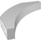 Ekena Millwork 3 1/2-in. W x 22-in. D x 26-in. H Thorton Architectural Grade PVC Knee Brace BRCP035X22X26THR - alternate 6